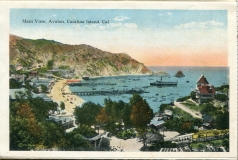 a panel in the accordian fold packet. JW Rowe, postcard collection, Avalon, Catalina Island, California