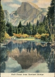 postcard collection, Half Dome, Yosemite National Park, California