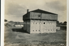 miniature photo in a souvenir packet. postcard collection, Fort Wellington, Prescott, Ontario