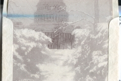 envelope, inside cover. US Capitol, Washington, District of Columbia