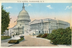 postcard collection, US Capitol, Washington, District of Columbia