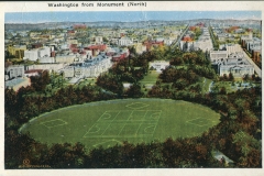 postcard collection, air view, Washington, District of Columbia