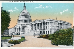 postcard collection, US Capitol, Washington, District of Columbia