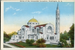postcard collection, Shrine of Immulae Conception, Washington, District of Columbia