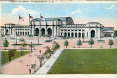 postcard collection, Union Station, Washington, District of Columbia