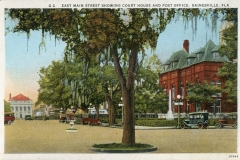 postcard collection, Court House and Post Office, Gainesville, Florida