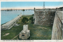 postcard collection, Fort Marion, St Augustine, Florida