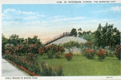 postcard collection, Mound Park, St. Petersburg, Florida
