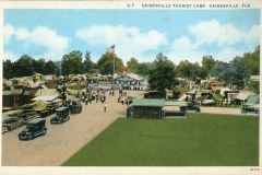 postcard collection, Tourist Camp, Gainesville, Florida