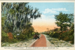 postcard collection, John Anderson Highway, St. Augustine, Florida