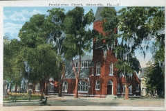postcard collection, Presbyterian Church, Gainesville, Florida