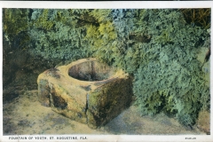 postcard collection, Fountain of Youth, St. Augustine, Florida