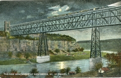 postcard collection, New High Bridge, High Bridge, Kentucky
