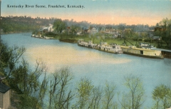 postcard collection, Kentucky River, Frankfort, Kentucky