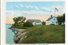 postcard collection, Orr's Island, Portland, Maine
