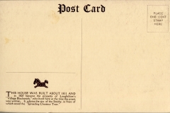 postcard collection, home of Stephen Longfellow (Village Blacksmith), Portland, Maine
