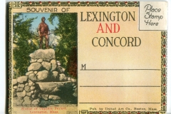 Lexington and Concord Souvenir Packet