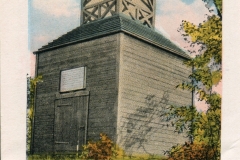 one panel in accordian folded packet. postcard collection, Old Belfry, Lexington, Massachusetts
