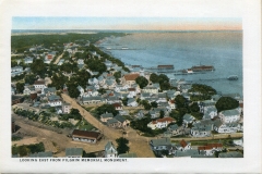 one panel in accordian folded packet: Edward B. Elliott, postcard collection, east, Provincetown, Massachusetts