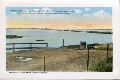 one panel in accordian folded packet. Edward B. Elliott, postcard collection, Harbor, Provincetown, Massachusetts