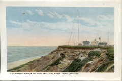 one panel in accordian folded packet. Edward B. Elliott, postcard collection, Highland Light, Provincetown, Massachusetts