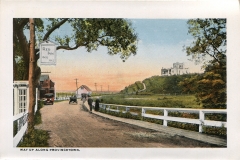 one panel in accordian folded packet. Edward B. Elliott, postcard collection, Red Inn, Provincetown, Massachusetts