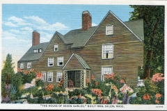 postcard collection, House of Seven Gables, Salem, Massachusetts