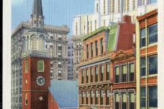 postcard collection, Old South Church, Boston, Massachusetts