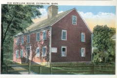 postcard collection, Howland House, Plymouth, Massachusetts