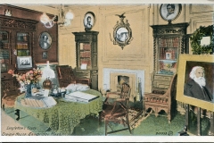 postcard collection, Longfellow's Study, Cambridge, Massachusetts