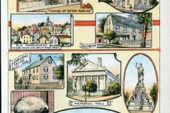 Automobiles, postcard collection, Salem, Marblehead and Plymouth Tour, Boston, Massachusetts