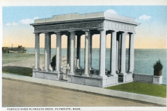 postcard collection, Plymouth Rock, Plymouth, Massachusetts