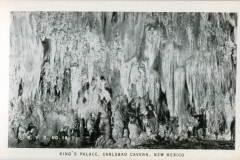 miniature photo in a souvenir packet. caves, postcard collection, Carlsbad Caverns, Carlsbad, New Mexico