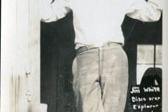 'Jim White ...official guide of Carlsba Cavern" cowboys, postcard collection, Carlsbad Cavern, Carlsbad Caverns National Park, New Mexico