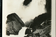 miniature photo in a souvenir packet. postcard collection, waterfall, Niagara Falls, Niagara, New York