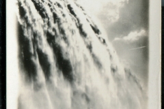 miniature photo in a souvenir packet. postcard collection, waterfall, Niagara Falls, Niagara, New York