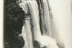 miniature photo in a souvenir packet. postcard collection, waterfall, Niagara Falls, Niagara, New York