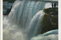 postcard collection, waterfall, The Falls, Niagara Falls, New York