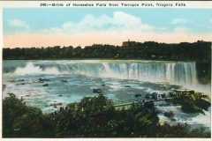 postcard collection, waterfall, Horseshoe Falls, Niagara Falls, New York