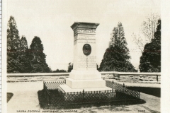 postcard collection, Laura Secord's Monument, Niagara Falls, New York