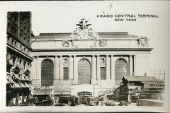 miniature photo in a souvenir packet. postcard collection, Grand Central Terminal, New York City, New York