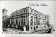 miniature photo in a souvenir packet. postcard collection, Custom House, New York City, New York