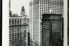 miniature photo in a souvenir packet. postcard collection, Singer Tower, New York City, New York