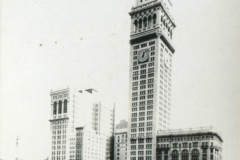 miniature photo in a souvenir packet. postcard collection, Metropolitan Tower, New York City, New York