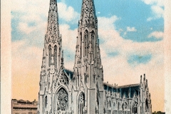postcard collection, St. Patrick's Cathedral, New York City, New York
