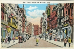 postcard collection, Chinatown, New York City, New York