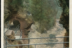 ME Cole, postcard collection, waterfall, Watkins Glen, New York