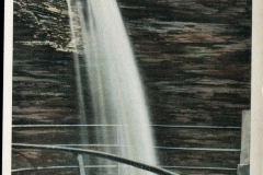 postcard collection,  waterfall, Watkins Glen, New York
