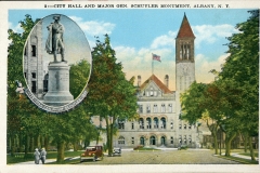 postcard collection, City Hall, Albany, New York
