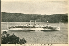 postcard collection, Boats, Hudson River, Hudson Valley, New York